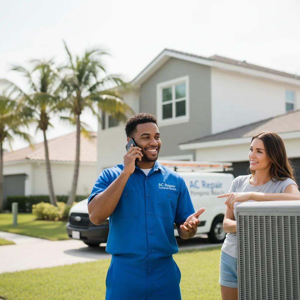 AC Repair Pompano Beach customer support in West Columbia